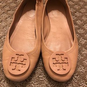 Tory Burch Minnie Nude Flats